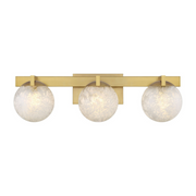 Savoy House 8-1017-3 Darien 3-lt 25" Bathroom Vanity Light - Warm Brass
