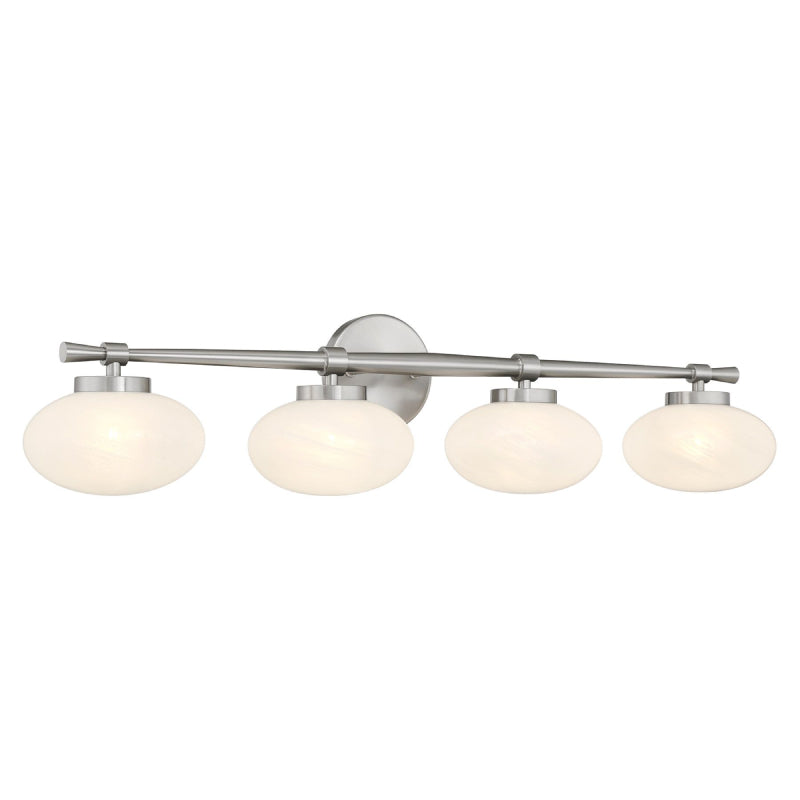 Savoy House 8-1050-4 Barrow 4-lt 34" Bathroom Vanity Light
