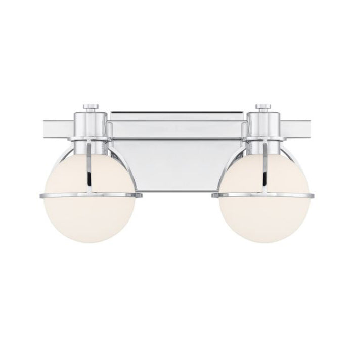 Savoy House 8-1060-2 Pierce 2-lt 16" Bathroom Vanity Light - Chrome
