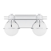 Savoy House 8-1060-2 Pierce 2-lt 16" Bathroom Vanity Light - Chrome