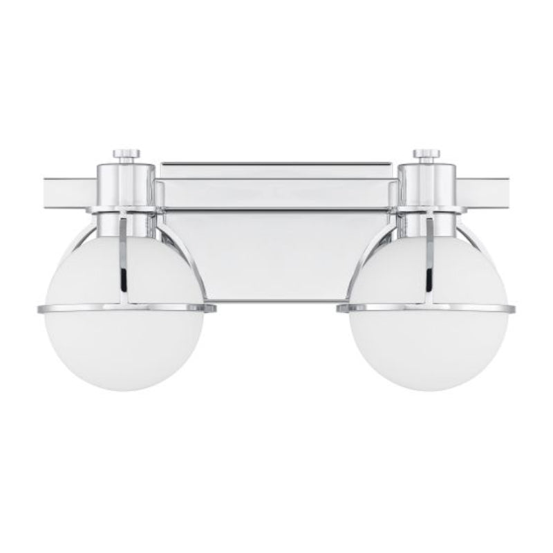 Savoy House 8-1060-2 Pierce 2-lt 16" Bathroom Vanity Light - Chrome