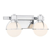 Savoy House 8-1060-2 Pierce 2-lt 16" Bathroom Vanity Light - Chrome