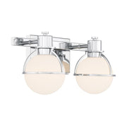 Savoy House 8-1060-2 Pierce 2-lt 16" Bathroom Vanity Light - Chrome