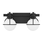 Savoy House 8-1060-2 Pierce 2-lt 16" Bathroom Vanity Light - Matte Black