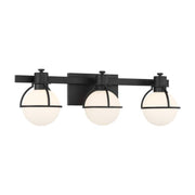 Savoy House 8-1060-3 Pierce 3-lt 24" Bathroom Vanity Light - Matte Black