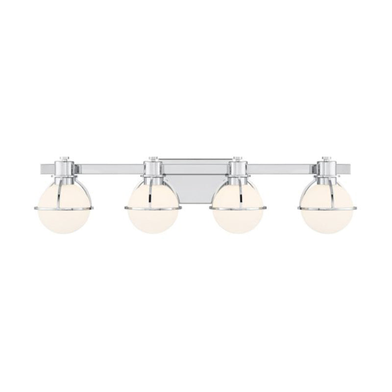 Savoy House 8-1060-4 Pierce 4-lt 32" Bathroom Vanity Light - Chrome