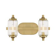 Savoy House 8-3024-2 Holton 2-lt 16" Bathroom Vanity Light - Warm Brass