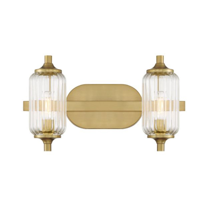 Savoy House 8-3024-2 Holton 2-lt 16" Bathroom Vanity Light - Warm Brass