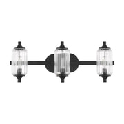 Savoy House 8-3024-3 Holton 3-lt 24" Bathroom Vanity Light - Matte Black