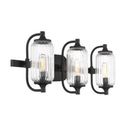 Savoy House 8-3024-3 Holton 3-lt 24" Bathroom Vanity Light - Matte Black