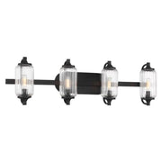 Savoy House 8-3024-4 Holton 4-lt 32" Bathroom Vanity Light - Matte Black