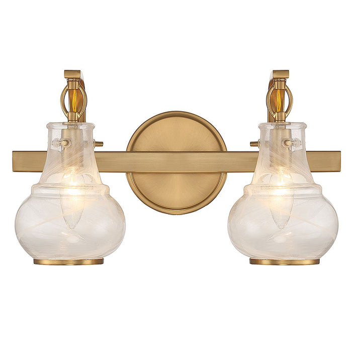 Savoy House 8-4417-2 Adams 2-lt 16" Bathroom Vanity Light