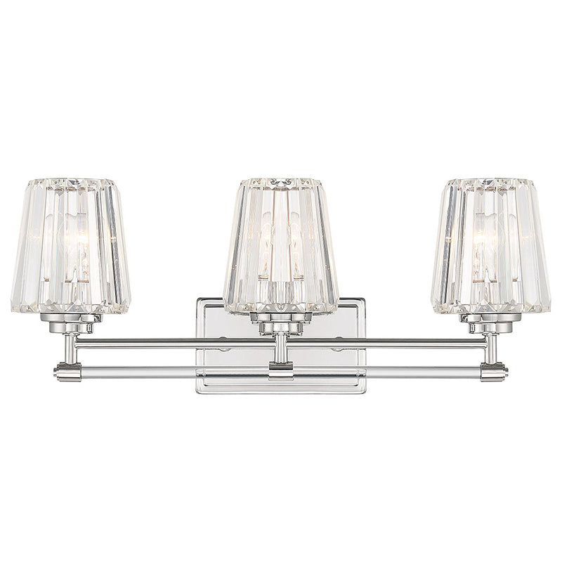 Savoy House 8-6001-3 Garnet 3-lt 24" Bathroom Vanity Light