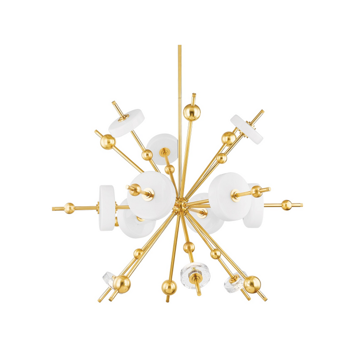 Hudson Valley 8145 Maynard 12-lt 45" LED Chandelier