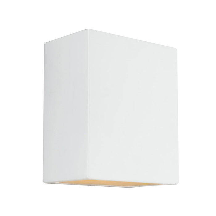 Generation 8304801 Paintable Ceramic Sconces 1-lt 8" Outdoor Wall Lantern