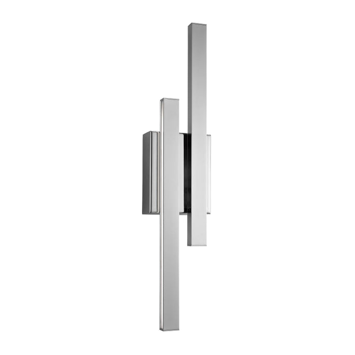 Elan 83702 Idril 2-lt 22" Tall LED Wall Sconce-Chrome