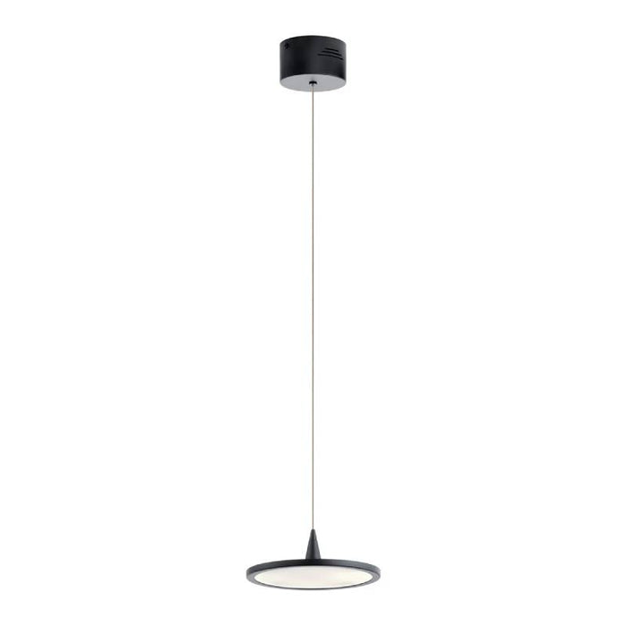 Elan 83962 Jeno 1-lt 9" LED Pendant-Matte Black