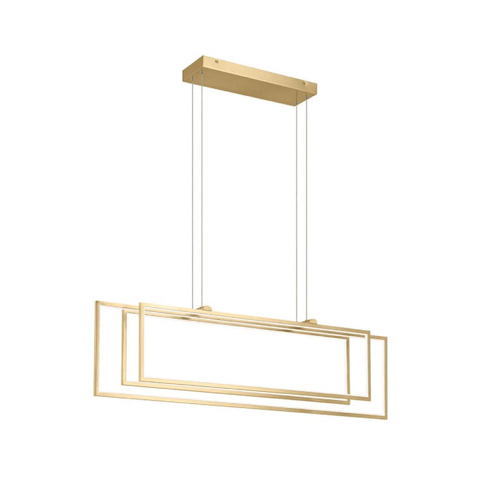 Elan 84331 Jestin 3-lt 46" LED Linear Chandelier