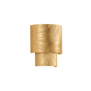 Hudson Valley 8509 Moray 2-lt 9" Tall Wall Sconce - Vintage Gold Leaf