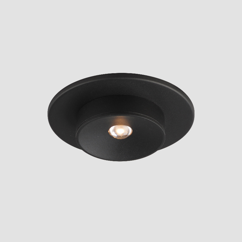 Maxim 86211 Caldera 1-lt 5" LED Flush Mount - Black