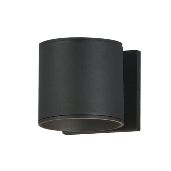 Maxim 86214 Stout 1-lt 5" LED Outdoor Wall Sconce-Black