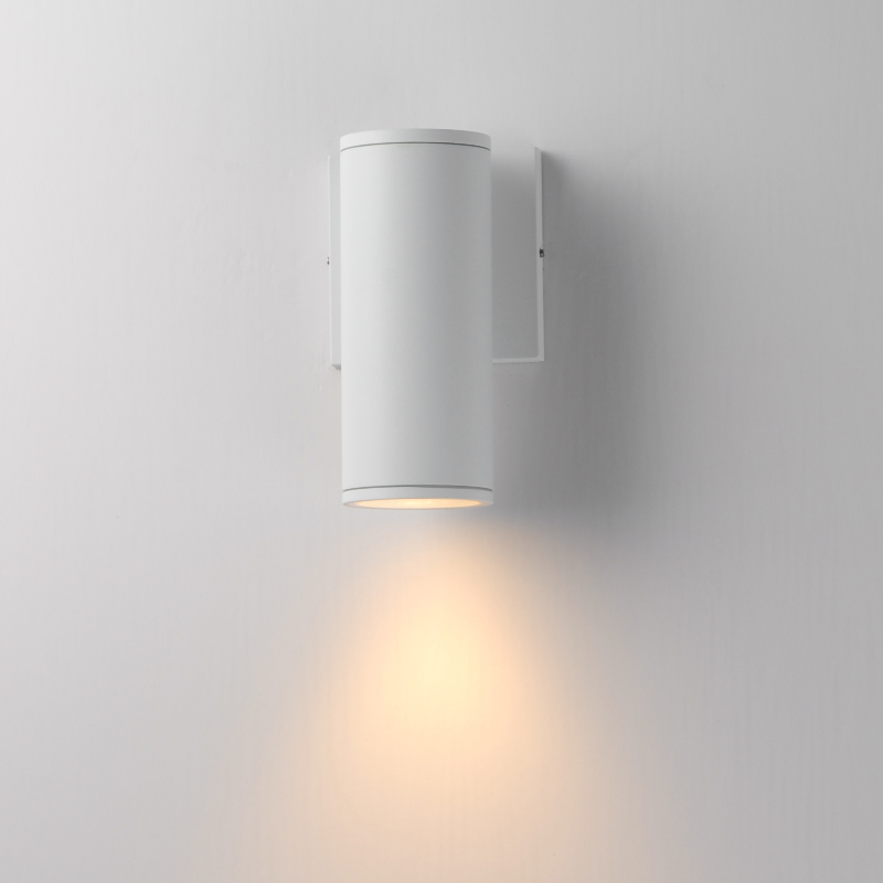 Maxim 86221 Caldera 1-lt 8" Tall LED Outdoor Wall Sconce - White