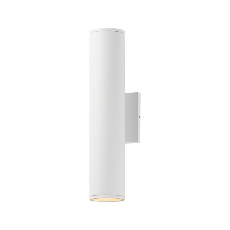 Maxim 86223 Caldera 2-lt 15" Tall LED Outdoor Wall Sconce - White
