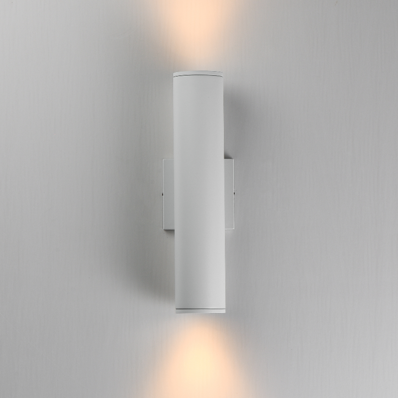 Maxim 86223 Caldera 2-lt 15" Tall LED Outdoor Wall Sconce - White