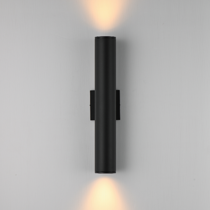 Maxim 86225 Caldera 2-lt 20" Tall LED Outdoor Wall Sconce - Black