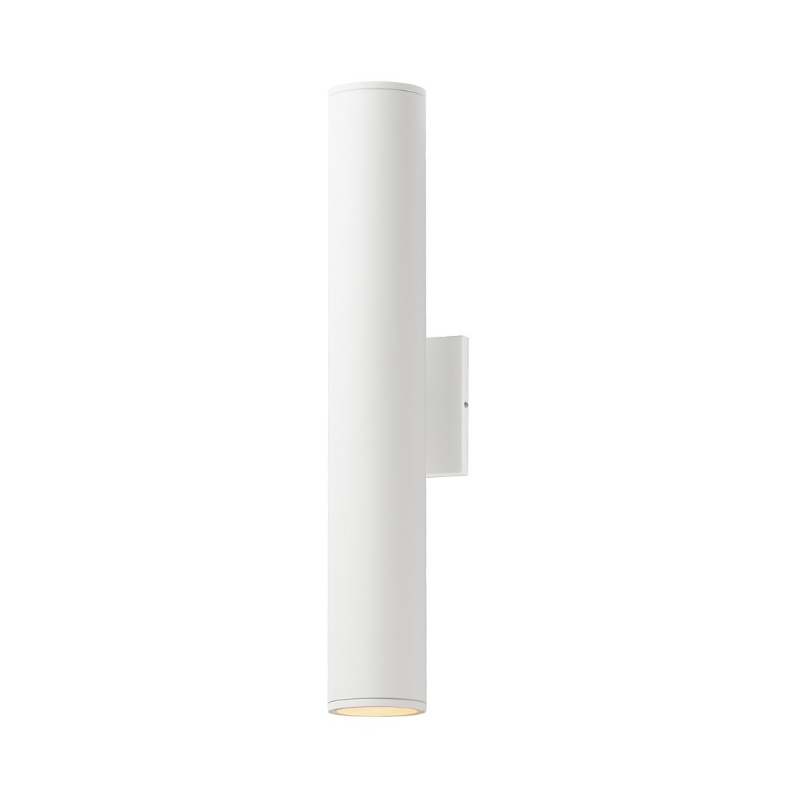 Maxim 86225 Caldera 2-lt 20" Tall LED Outdoor Wall Sconce - White