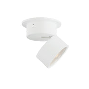 Maxim 86242 Swinger 1-lt 5.25" Adjustable LED Flush Mount-White
