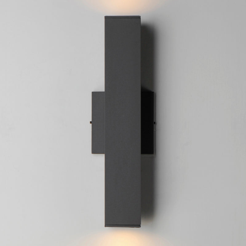 Maxim 86423 Culvert 2-lt 15" Tall LED Outdoor Wall Sconce - Architectural Bronze