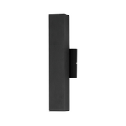 Maxim 86423 Culvert 2-lt 15" Tall LED Outdoor Wall Sconce - Black