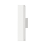Maxim 86423 Culvert 2-lt 15" Tall LED Outdoor Wall Sconce - White