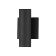 Maxim 86431 Calibro 2-lt 8" Tall LED Outdoor Wall Sconce-Black