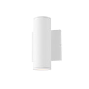 Maxim 86431 Calibro 2-lt 8" Tall LED Outdoor Wall Sconce-White