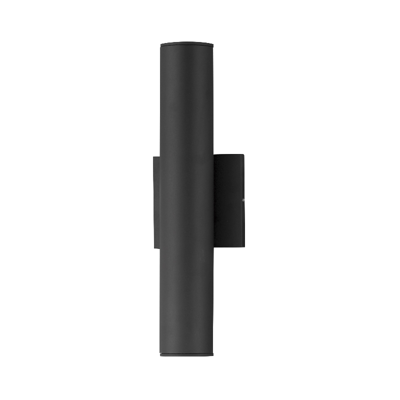Maxim 86433 Calibro 2-lt 15" Tall LED Outdoor Wall Sconce - Black