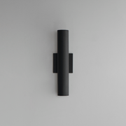 Maxim 86433 Calibro 2-lt 15" Tall LED Outdoor Wall Sconce - Black