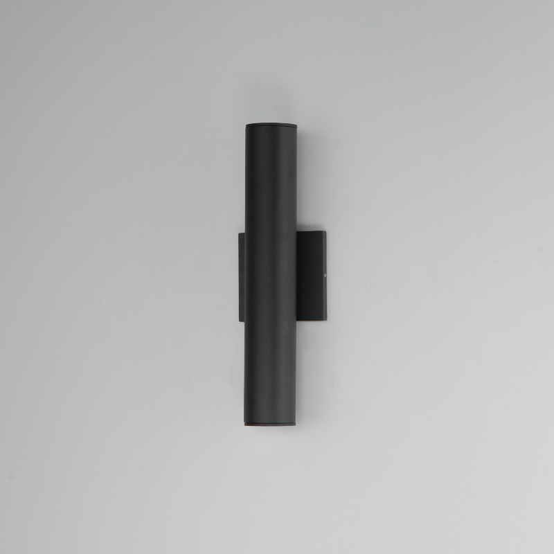 Maxim 86433 Calibro 2-lt 15" Tall LED Outdoor Wall Sconce - Black