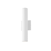 Maxim 86433 Calibro 2-lt 15" Tall LED Outdoor Wall Sconce-White