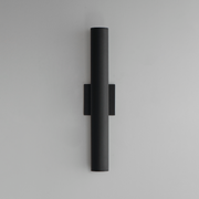 Maxim 86435 Calibro 2-lt 20" Tall LED Outdoor Wall Sconce - Black