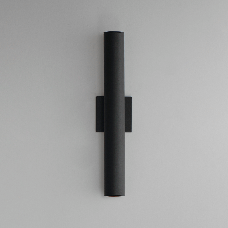 Maxim 86435 Calibro 2-lt 20" Tall LED Outdoor Wall Sconce - Black