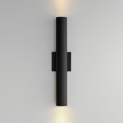 Maxim 86435 Calibro 2-lt 20" Tall LED Outdoor Wall Sconce - Black