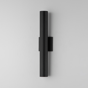 Maxim 86435 Calibro 2-lt 20" Tall LED Outdoor Wall Sconce - Black