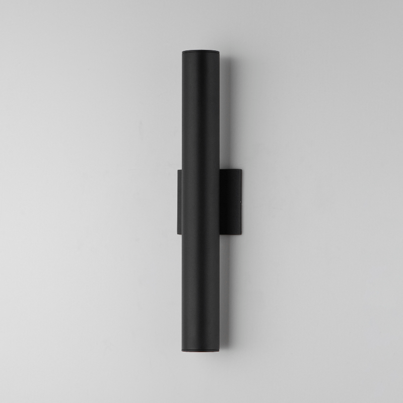 Maxim 86435 Calibro 2-lt 20" Tall LED Outdoor Wall Sconce - Black