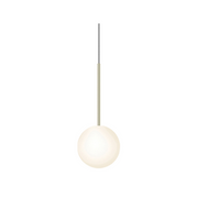 Pablo Designs Bola Sphere 6" LED Pendant - Brass
