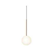 Pablo Designs Bola Sphere 5" LED Pendant - Rose Gold