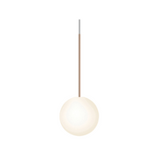 Pablo Designs Bola Sphere 8" LED Pendant - Rose Gold