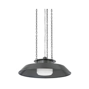 Hudson Valley 8822 Woodrow 1-lt 22" Pendant - Distressed Bronze