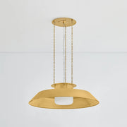 Hudson Valley 8832 Woodrow 1-lt 32" Pendant - Aged Brass